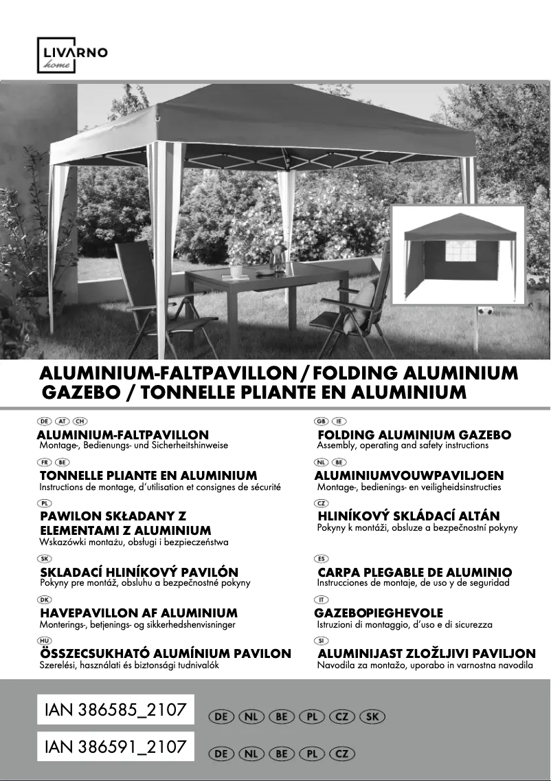 Image de la première page du manuel de l'appareil IAN 386585