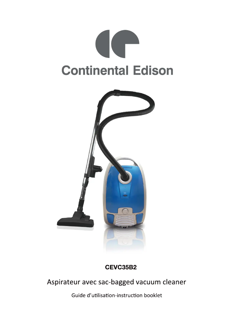 Página 1 del manual Manual de usuario Continental Edison CEVC35B2