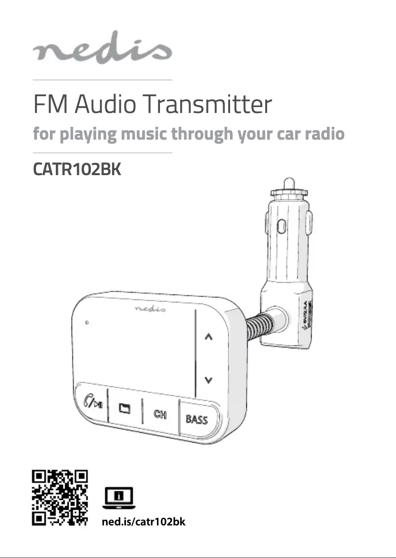 Page n°1 - Manuel utilisateur Nedis CATR102BK
