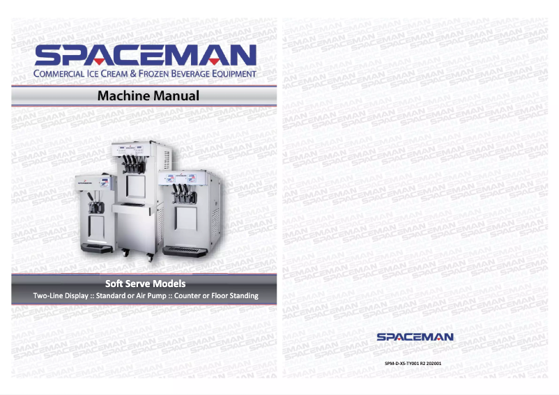 Page n°1 - Manuel utilisateur Spaceman 6236