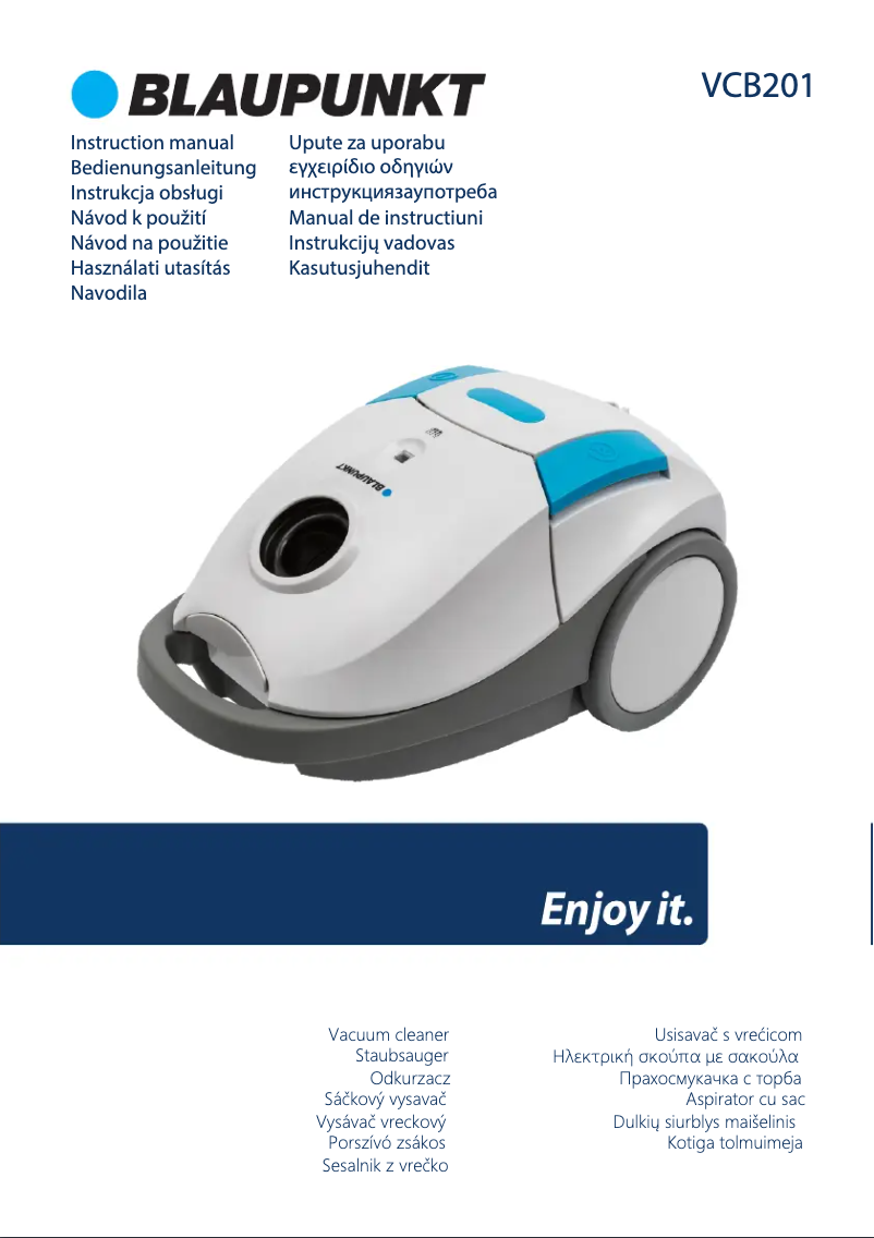 Page n°1 - Manuel utilisateur Blaupunkt VCB201