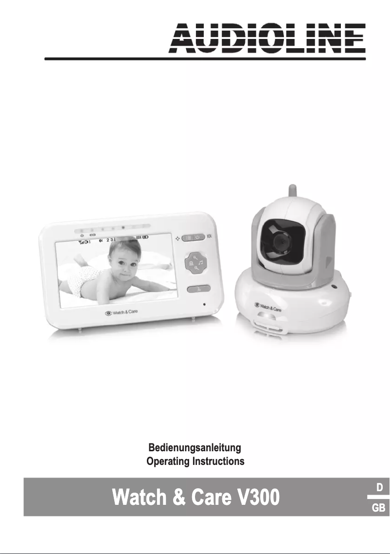 Page n°1 - Manuel utilisateur Audioline Watch & Care V300