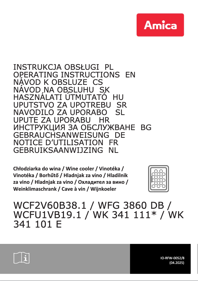 Page n°1 - Label énergétique Amica WCF2V60B38.1
