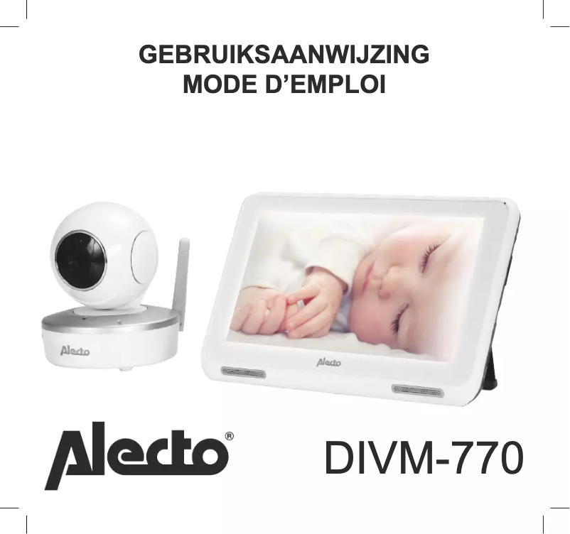 Page 1 de la notice Manuel utilisateur Alecto DIVM-770