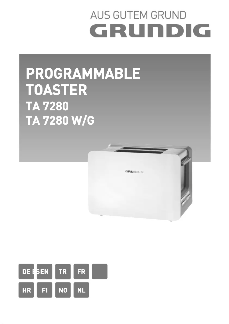 Imagen de la primera página del manual del dispositivo TA 7280