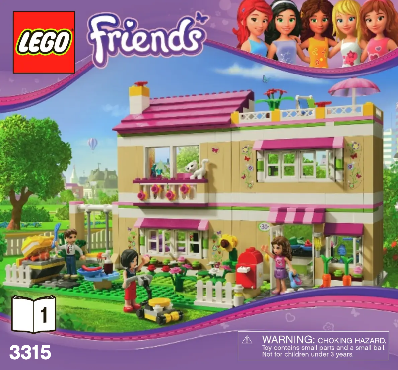 Page n°1 - Manuel utilisateur Lego Olivia's House