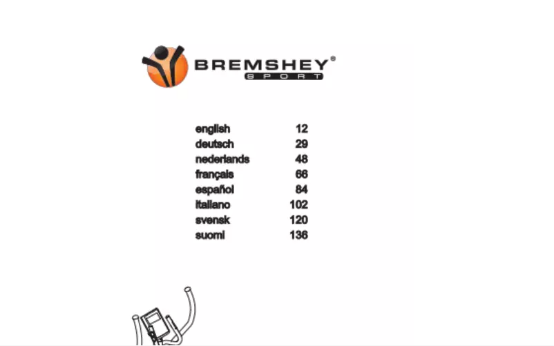 Page 1 de la notice Manuel utilisateur Bremshey CR5