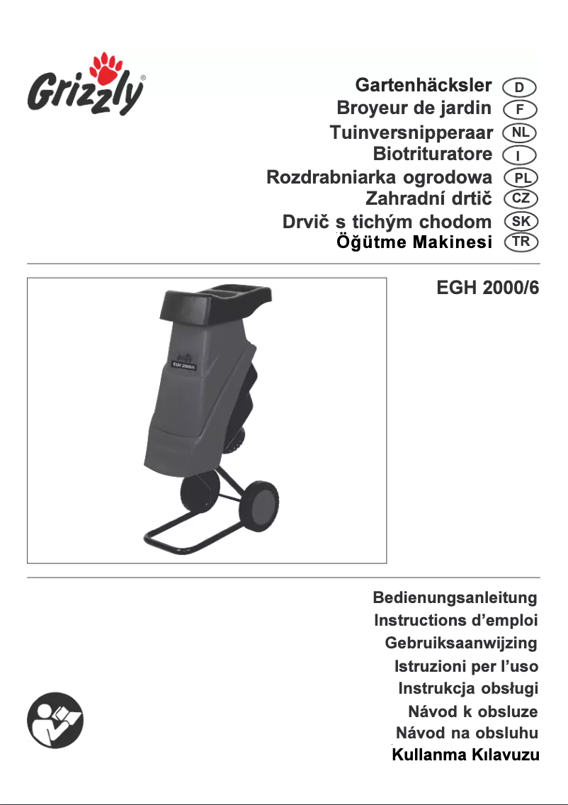 Page n°1 - Manuel utilisateur Grizzly EGH 2000/6