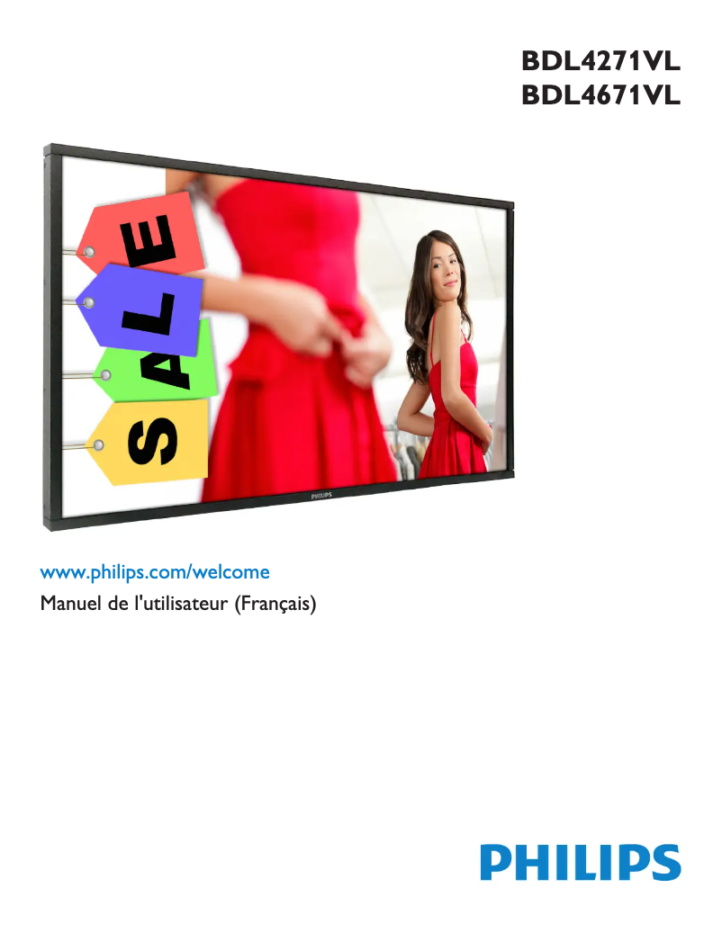 Image de la première page du manuel de l'appareil BDL4671VL