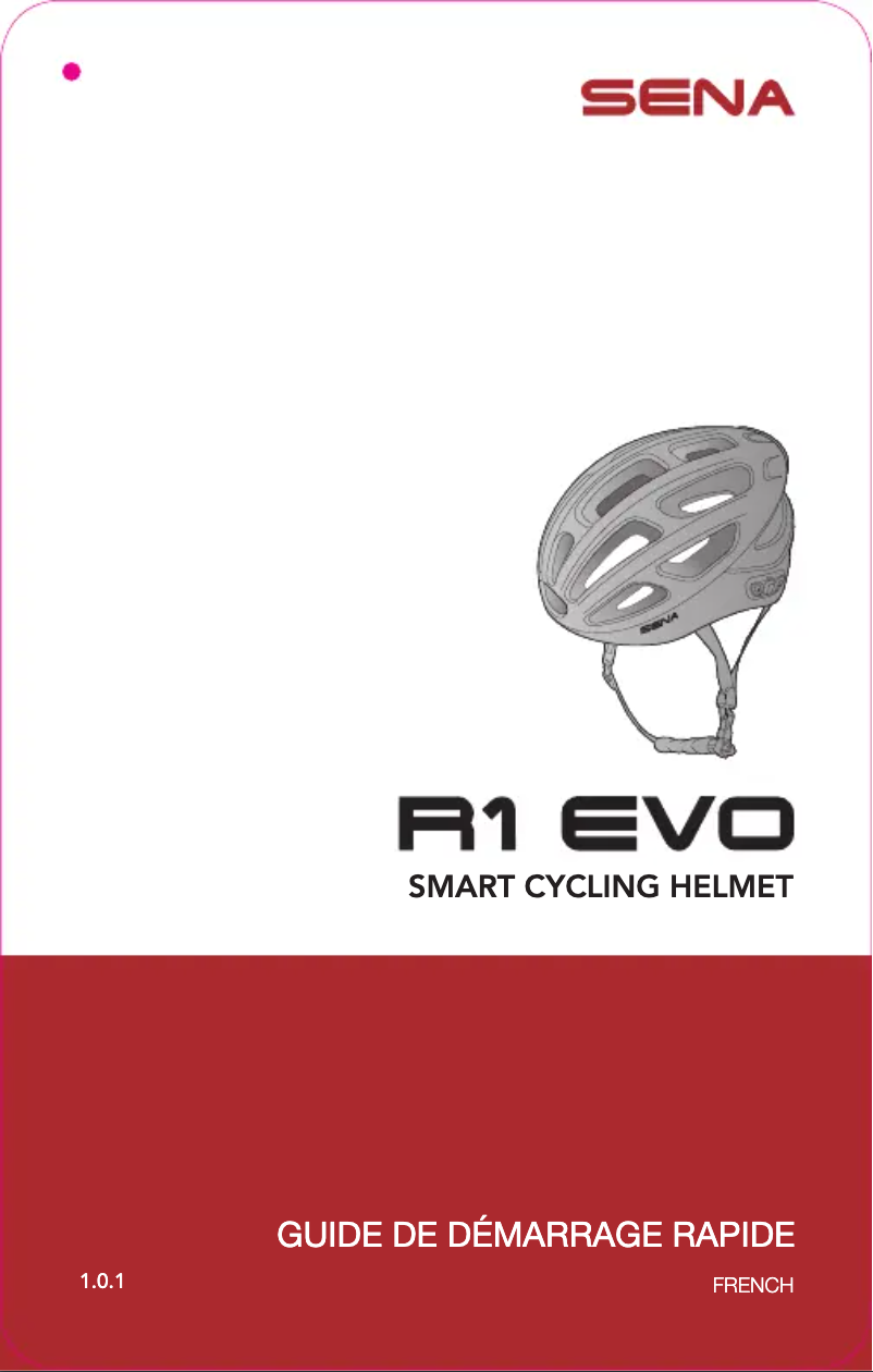 Image de la première page du manuel de l'appareil R1 EVO