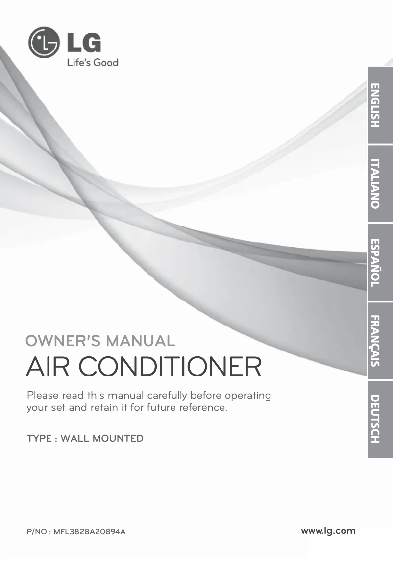 Page n°1 - Manuel utilisateur LG ASUW2463UH3