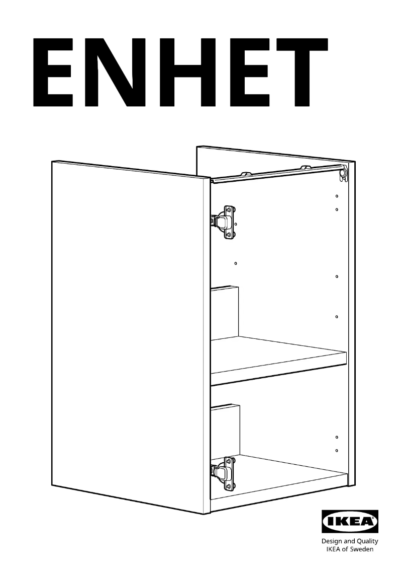 Image de la première page du manuel de l'appareil ENHET 504.406.00