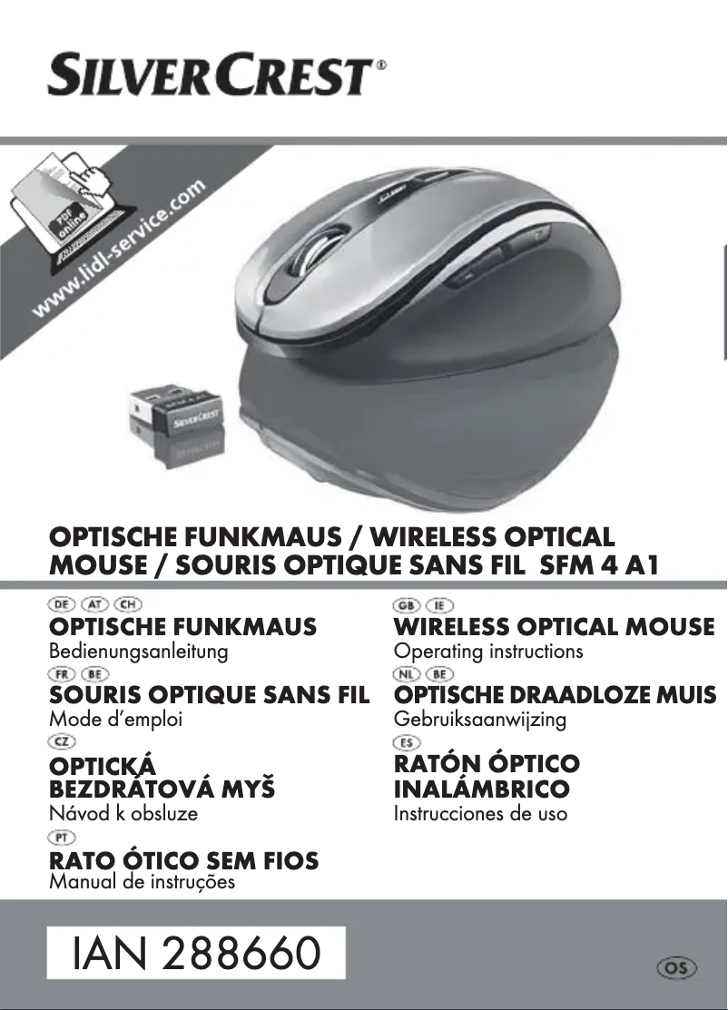 Page 1 de la notice Manuel utilisateur SilverCrest SFM 4 C3