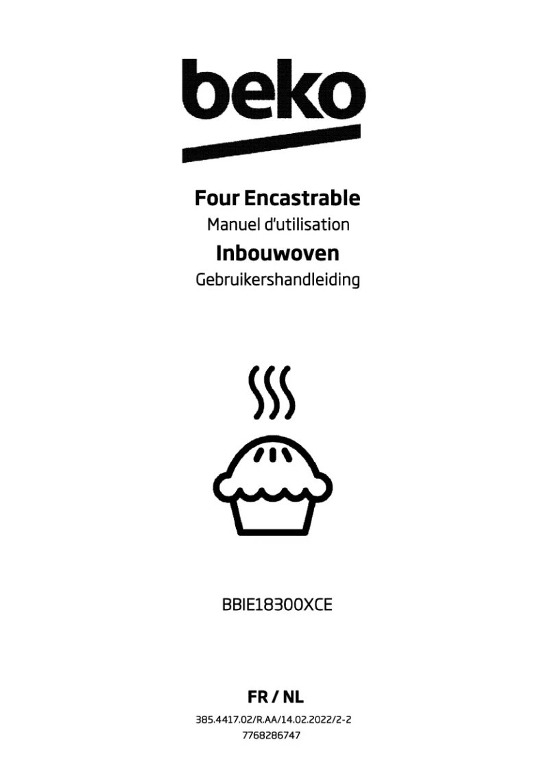 Image de la première page du manuel de l'appareil BBIE18300XCE