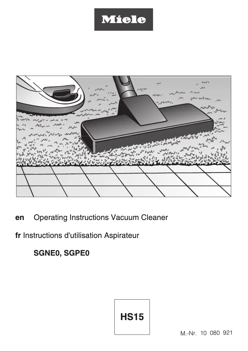 Page n°1 - Guide d'installation Miele Complete C3 HomeCare+