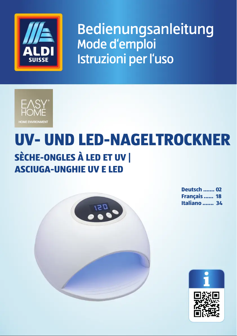 Page 1 de la notice Manuel utilisateur Easy Home GT-ND-01