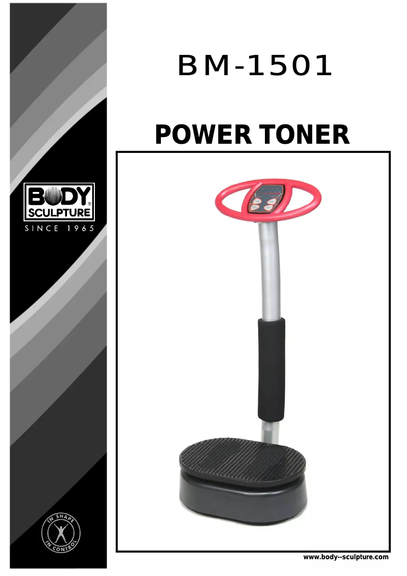 Page 1 de la notice Manuel utilisateur Body Sculpture BM-1501