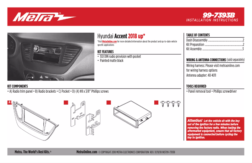 Image de la première page du manuel de l'appareil 99-7393B