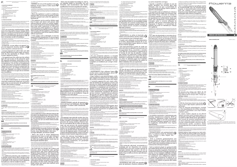 Page 1 de la notice Manuel utilisateur Calor Precious Curls CF3460