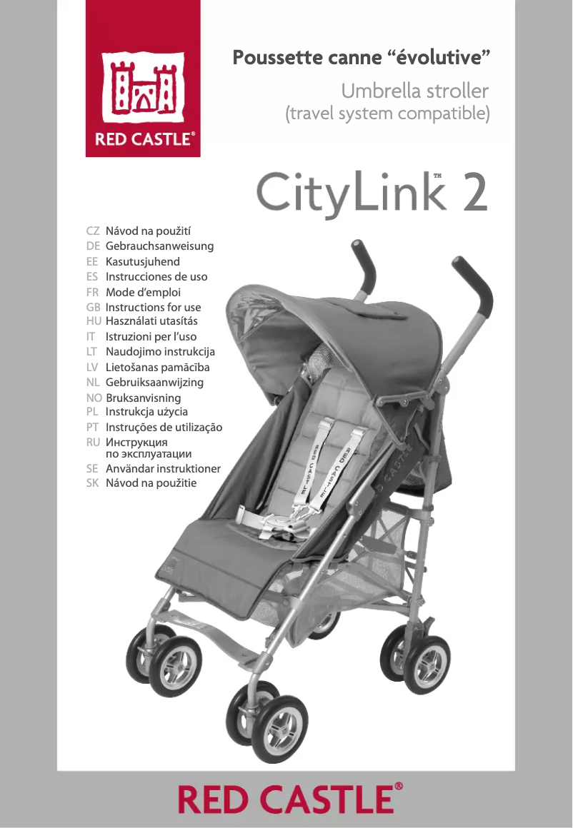 Page n°1 - Manuel utilisateur Red Castle CityLink 2