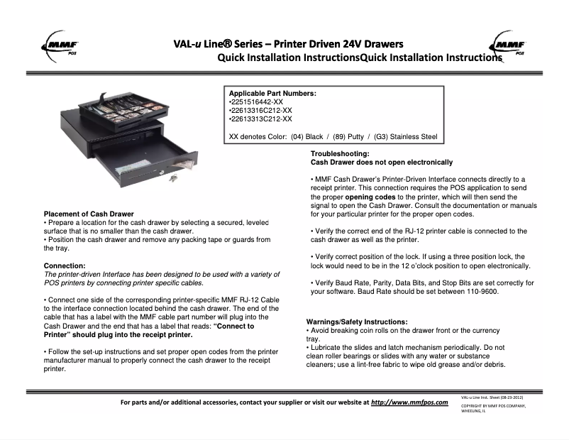 Image de la première page du manuel de l'appareil 226-13413C012-04