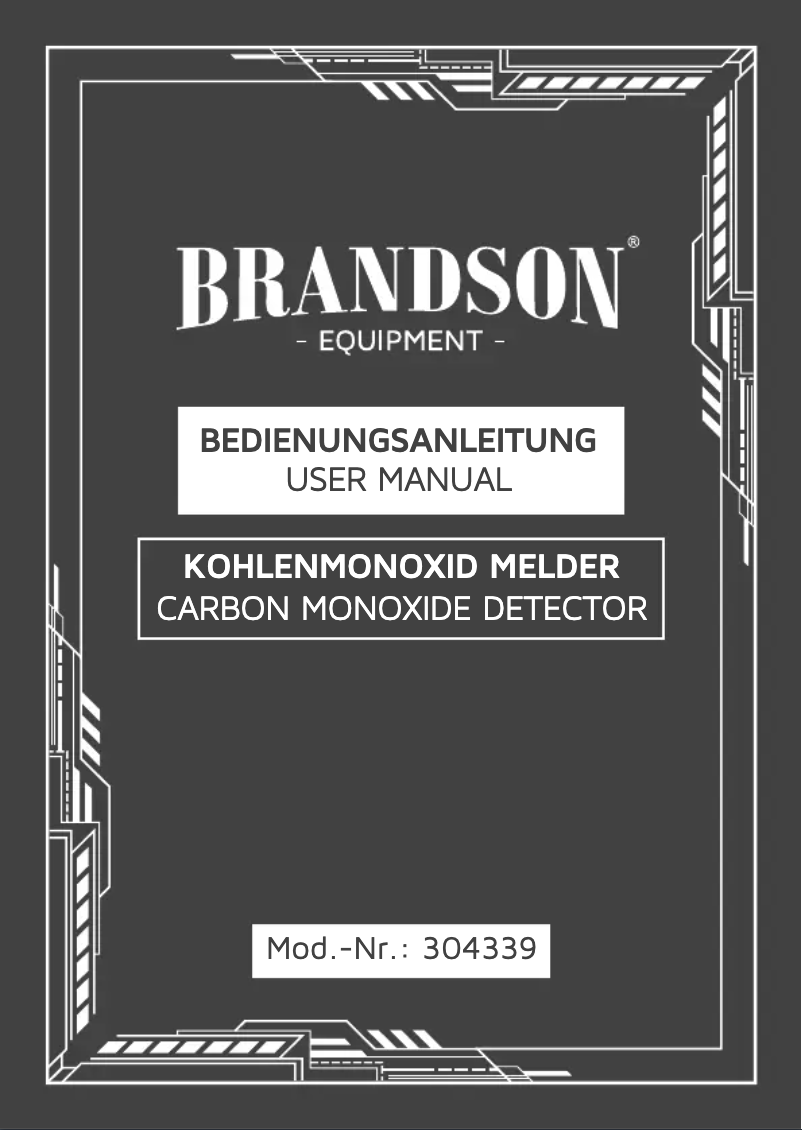 Page n°1 - Manuel utilisateur Brandson 304339