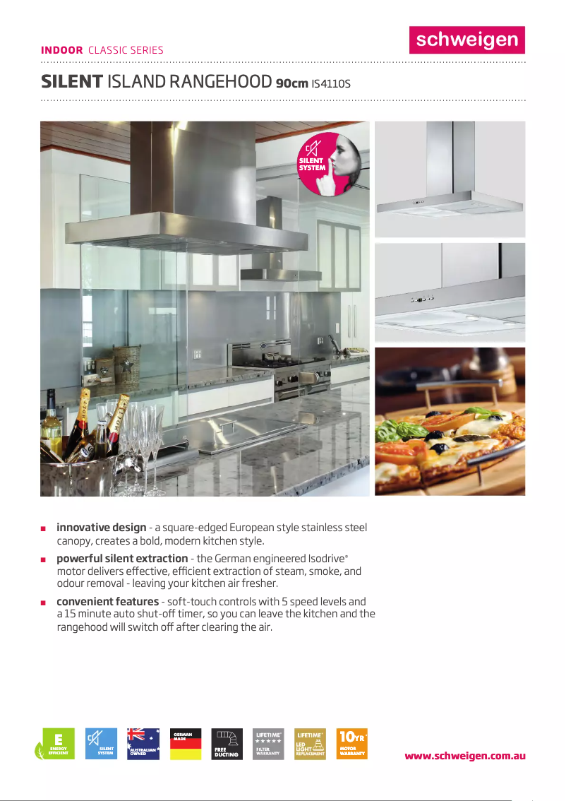 Imagen de la primera página del manual del dispositivo IS4110S