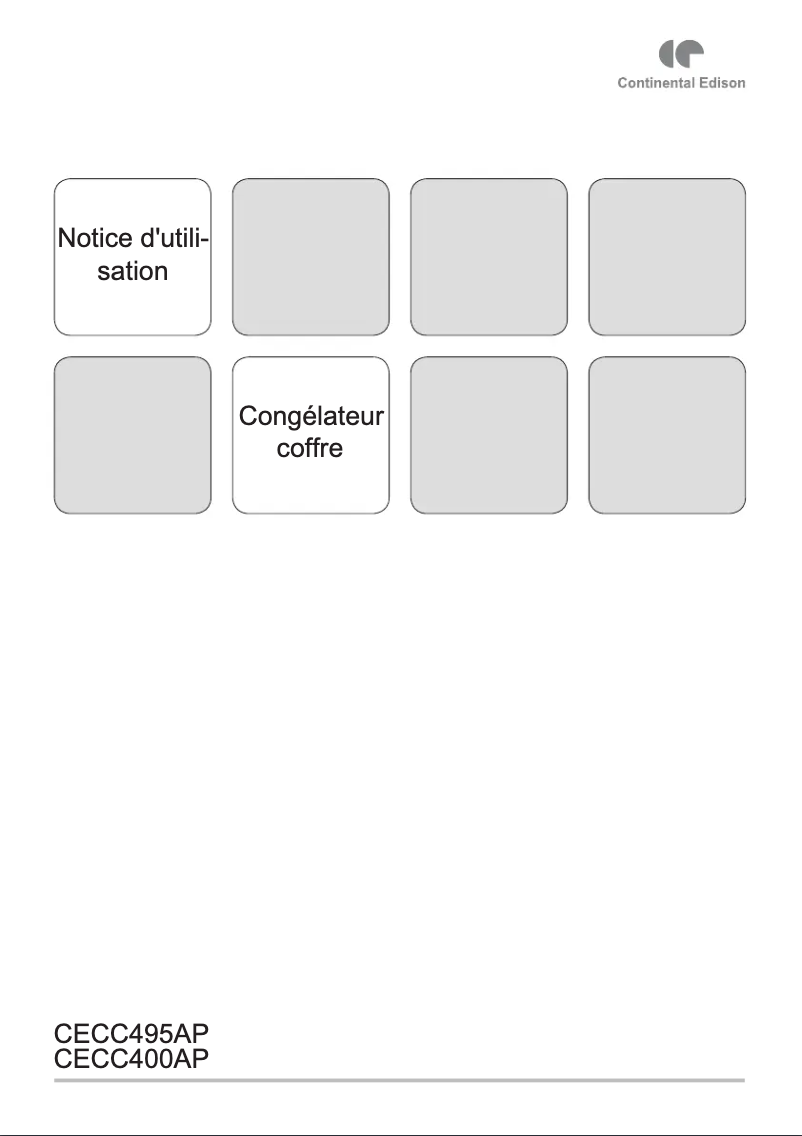 Image de la première page du manuel de l'appareil CECC400AP