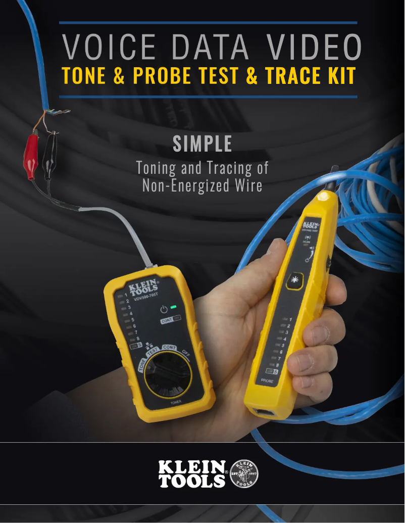 Page n°1 - Brochure Klein Tools VDV500-705