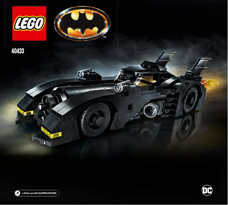 Page n°1 - Manuel utilisateur Lego DC Super Heroes 40433