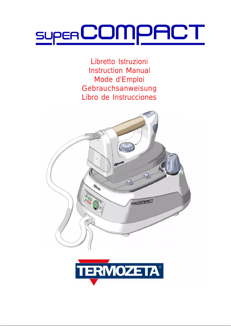 Image de la première page du manuel de l'appareil Super Compact 74339