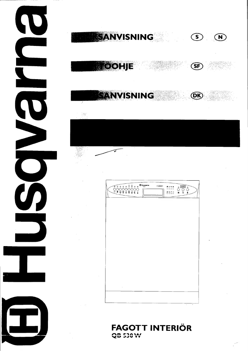 Page 1 of the manual User Manual Husqvarna QB530B
