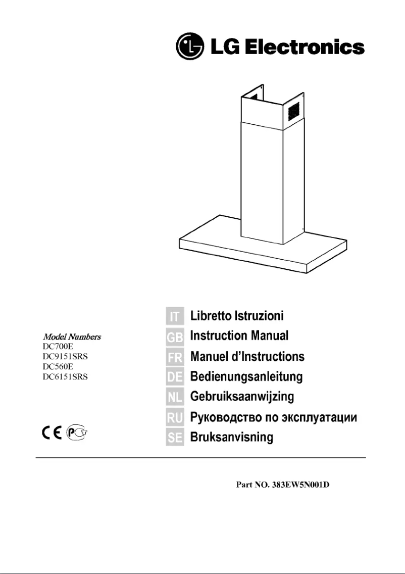 Image de la première page du manuel de l'appareil DC9151S