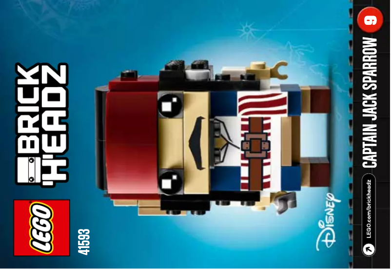 Page n°1 - Manuel utilisateur Lego Brickheadz 41593