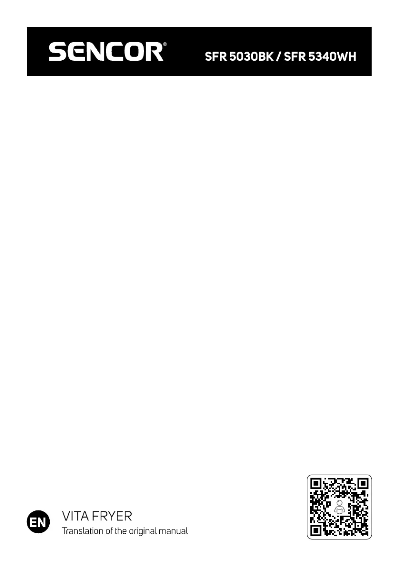 Page n°1 - Manuel utilisateur Sencor SFR 5340WH