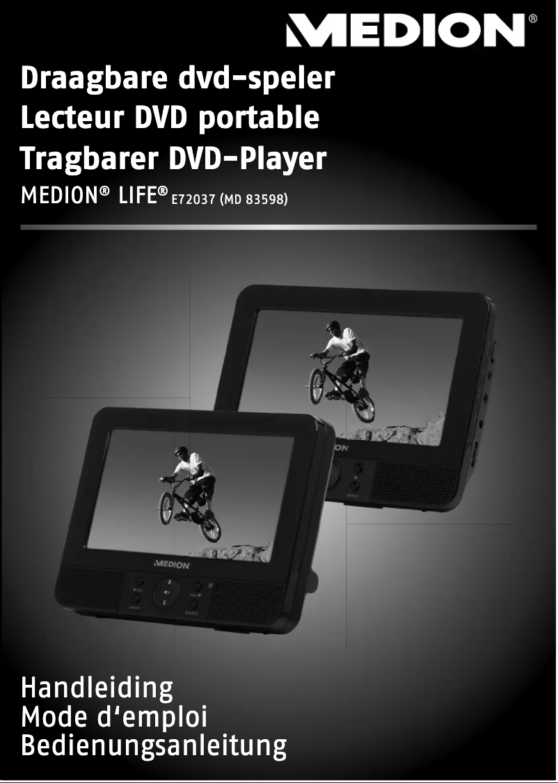 Page 1 de la notice Manuel utilisateur Medion MD 83598 LIFE E72037