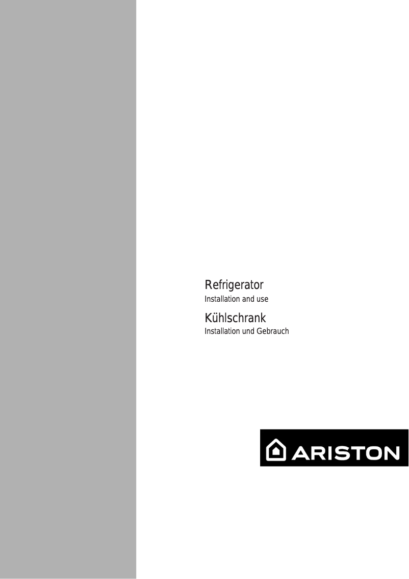 Page 1 de la notice Manuel utilisateur Hotpoint Ariston BTS 1624 A