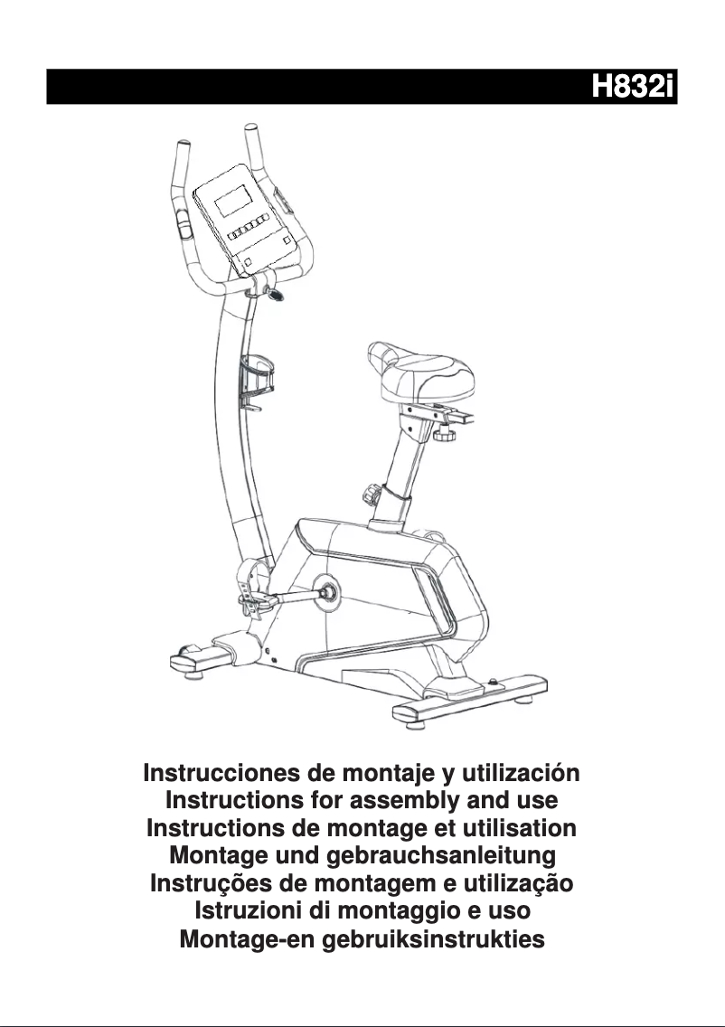 Page 1 de la notice Manuel utilisateur BH Fitness H832I