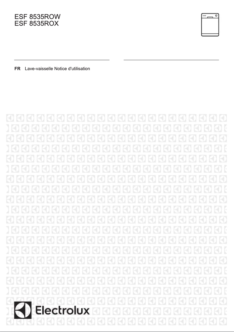 Page n°1 - Manuel utilisateur Electrolux ESF8535ROX