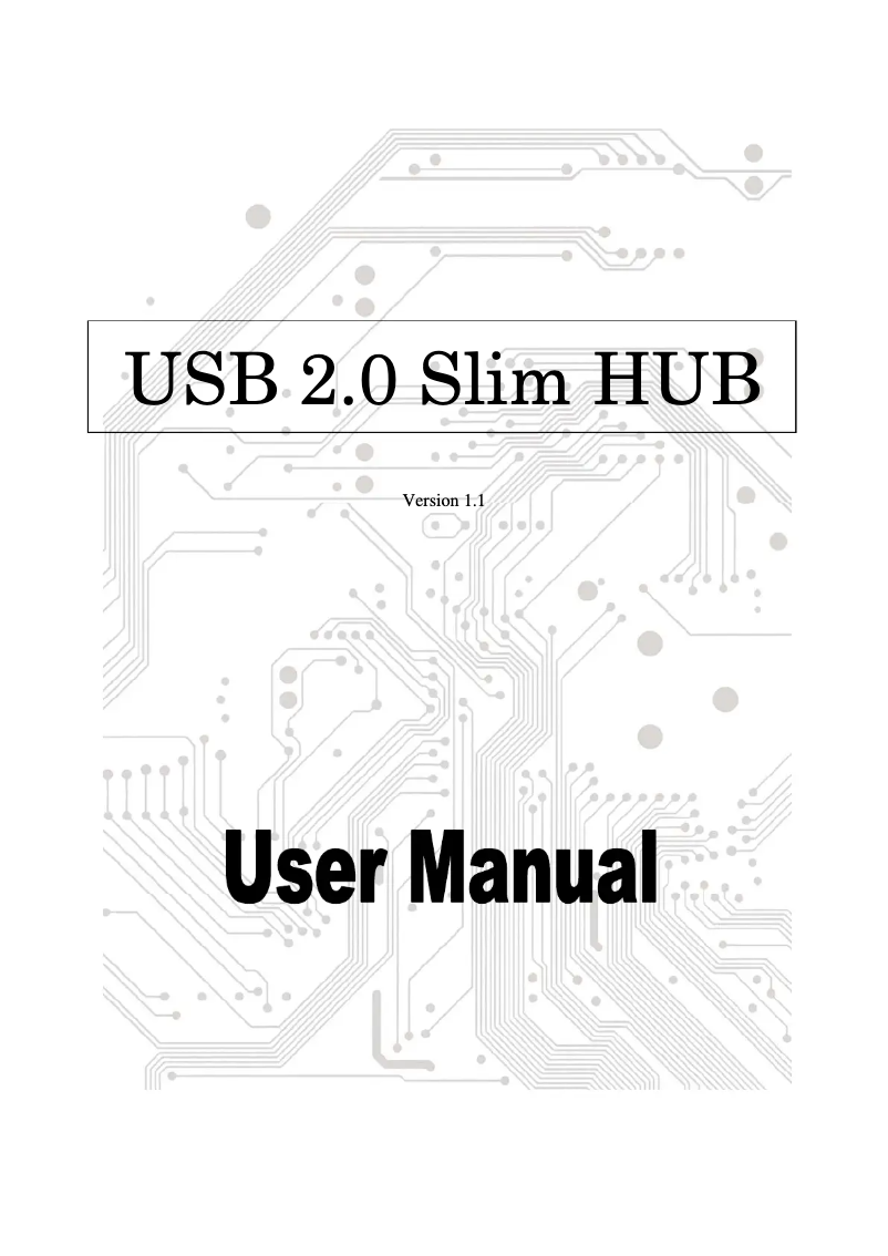 Page n°1 - Manuel utilisateur Edimax EU-HB4S