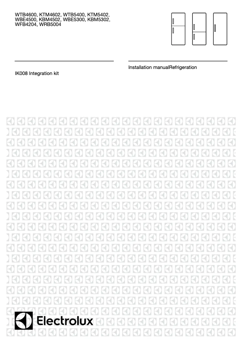 Image de la première page du manuel de l'appareil KBM5302WA