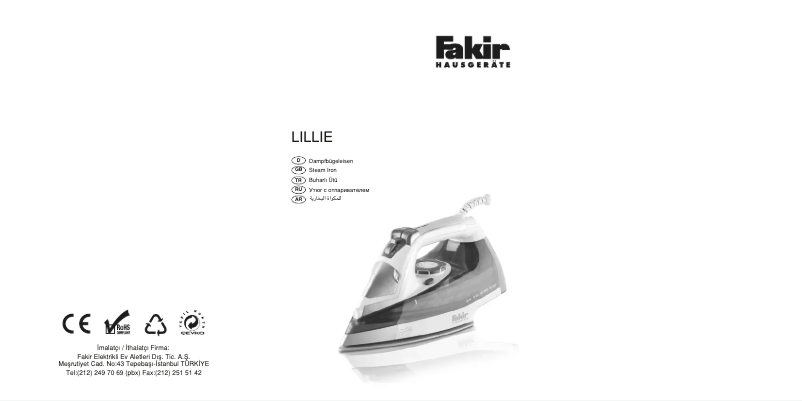 Page 1 de la notice Manuel utilisateur Fakir Lillie