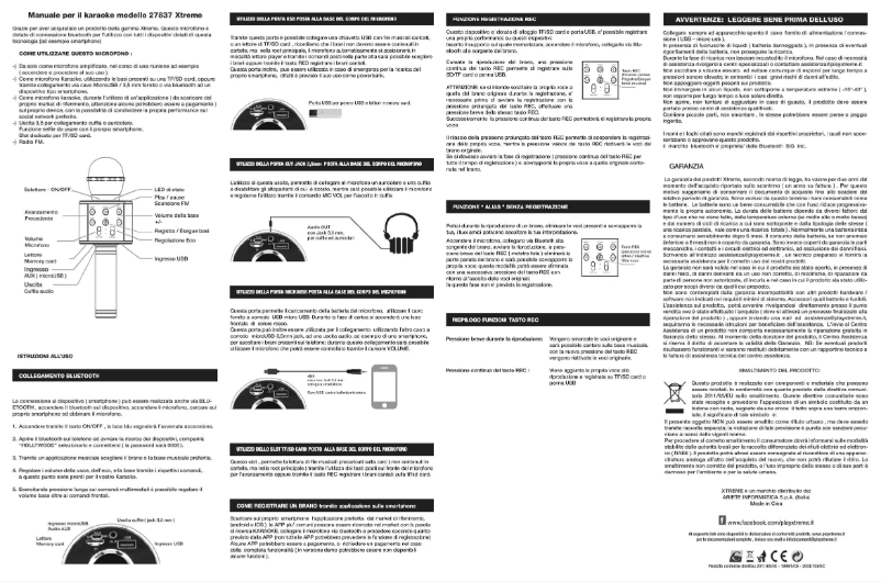 Page 1 de la notice Manuel utilisateur Xtreme Hollywood 27837