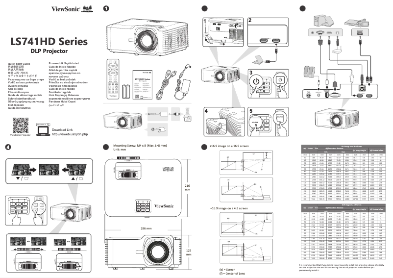 Imagen de la primera página del manual del dispositivo LS741HD