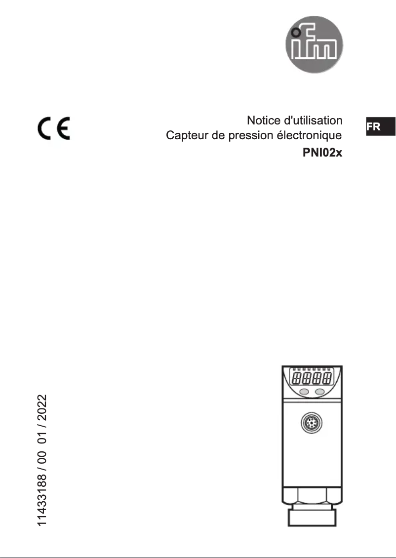 Image de la première page du manuel de l'appareil PNI023