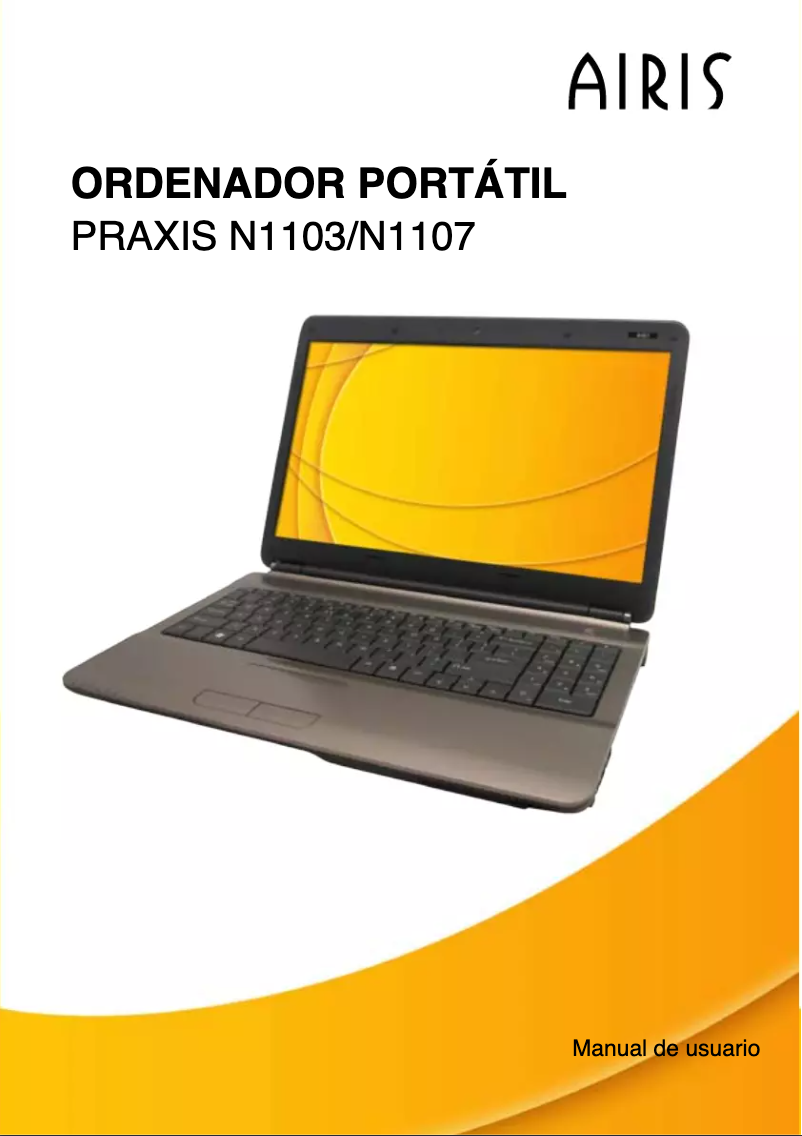 Página 1 del manual Manual de usuario Airis Praxis N1103