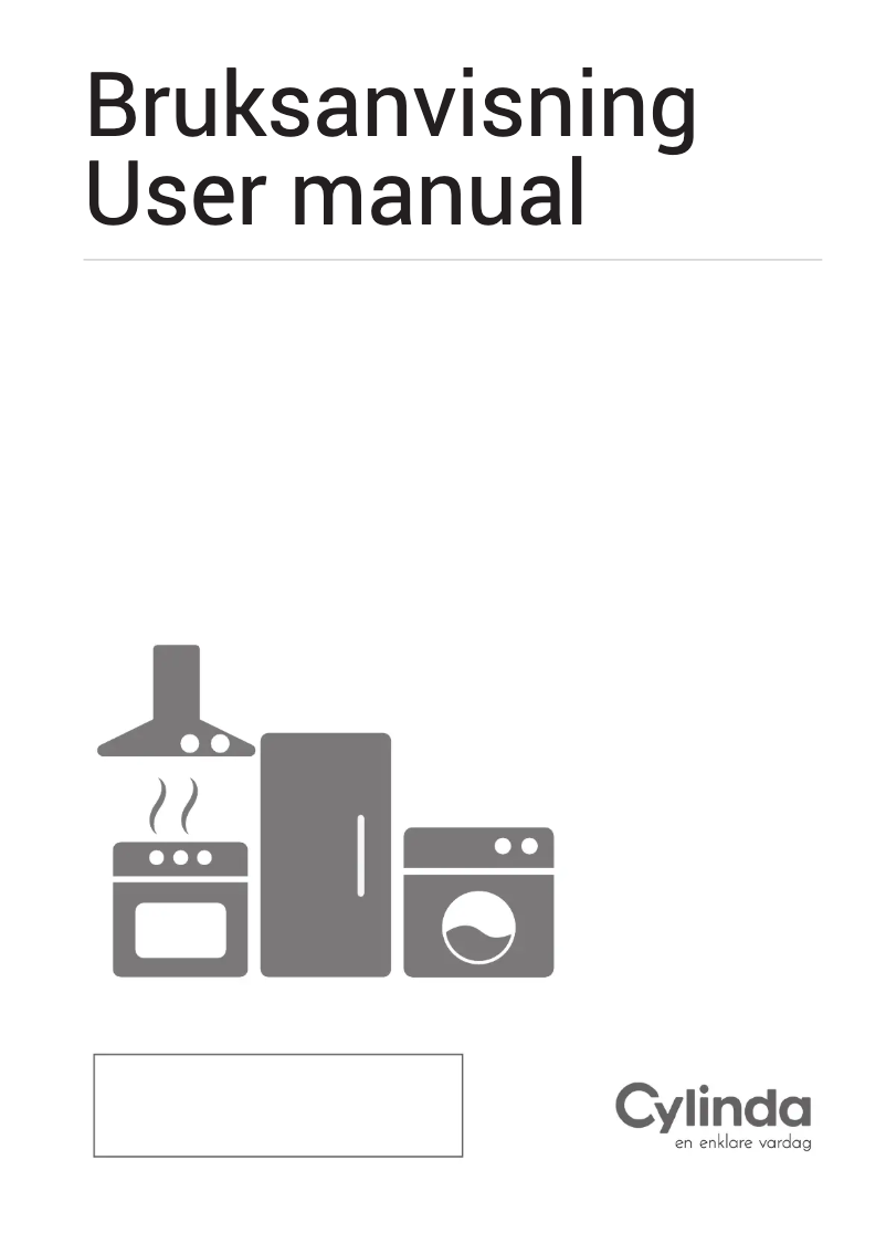 Page 1 de la notice Manuel utilisateur Cylinda KF1375NHE