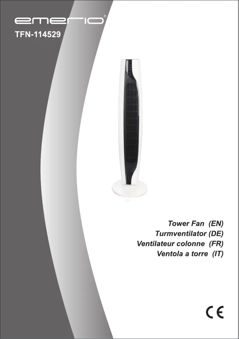 Page 1 de la notice Manuel utilisateur Emerio TFN-114529