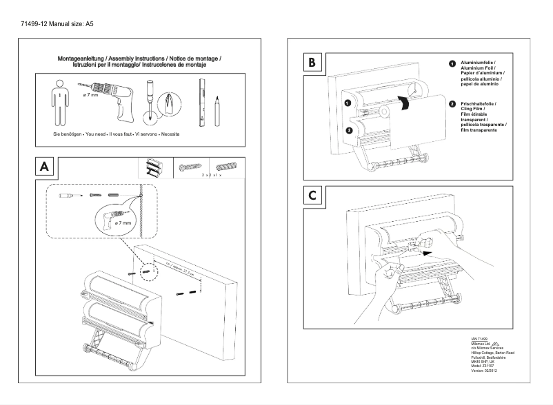 Image de la première page du manuel de l'appareil IAN 71499