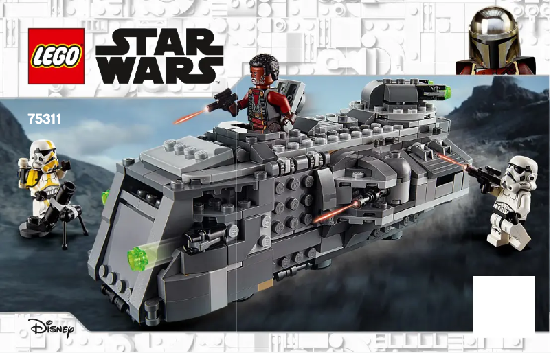Page n°1 - Manuel utilisateur Lego Star Wars 75311